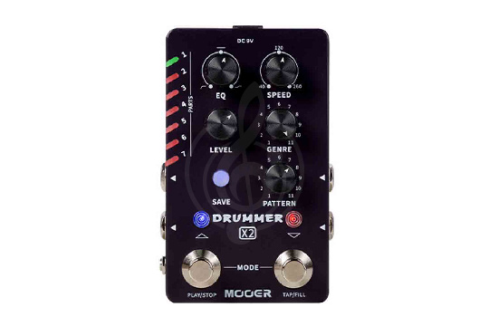 Mooer Drummer X2 - Драм-машина - фото 1 Драм-машина Mooer Drummer X2 - Драм-машина - фото 1