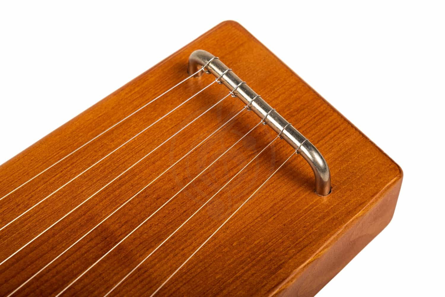 Гусли Мозеръ GWS-71M - Гусли 7 струн традиционные, крыловидные, цвет махагон - фото 4