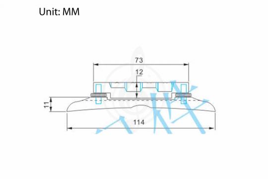  Musiclily M617 - Бридж для мандолины - фото 2