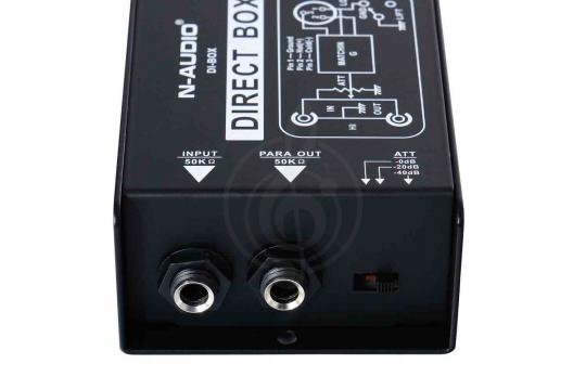 DI-box N-Audio DI-1 - Преобразователь сигнала для гитары, ди-бокс, пассивный - фото 5
