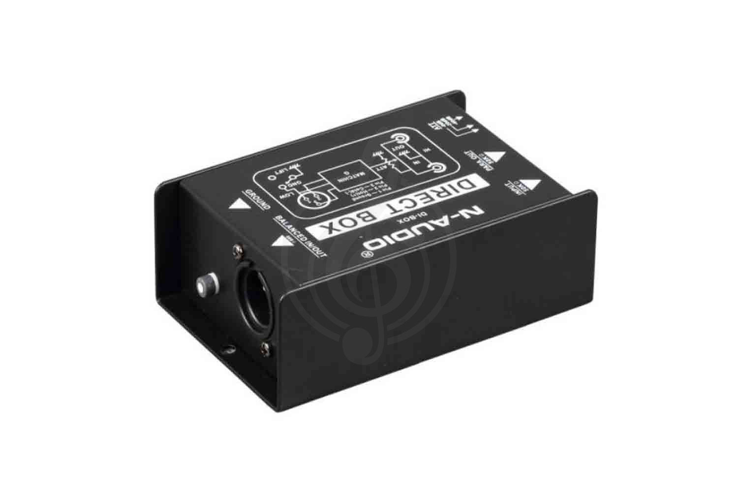 DI-box N-Audio DI-1 - Преобразователь сигнала для гитары, ди-бокс, пассивный - фото 2