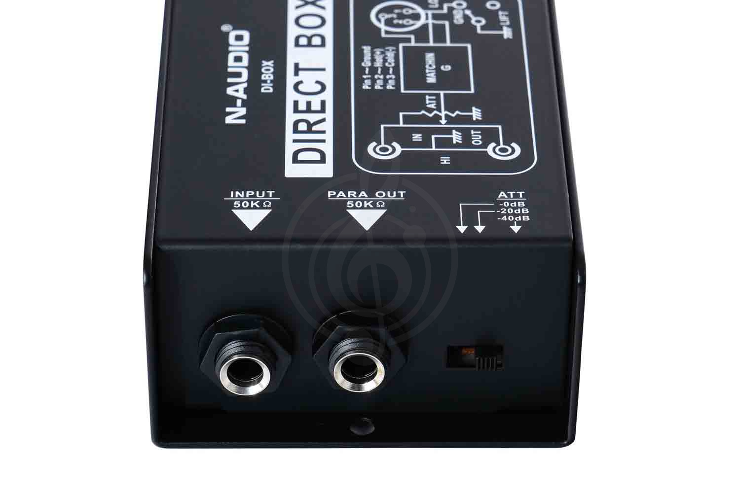DI-box N-Audio DI-1 - Преобразователь сигнала для гитары, ди-бокс, пассивный - фото 5
