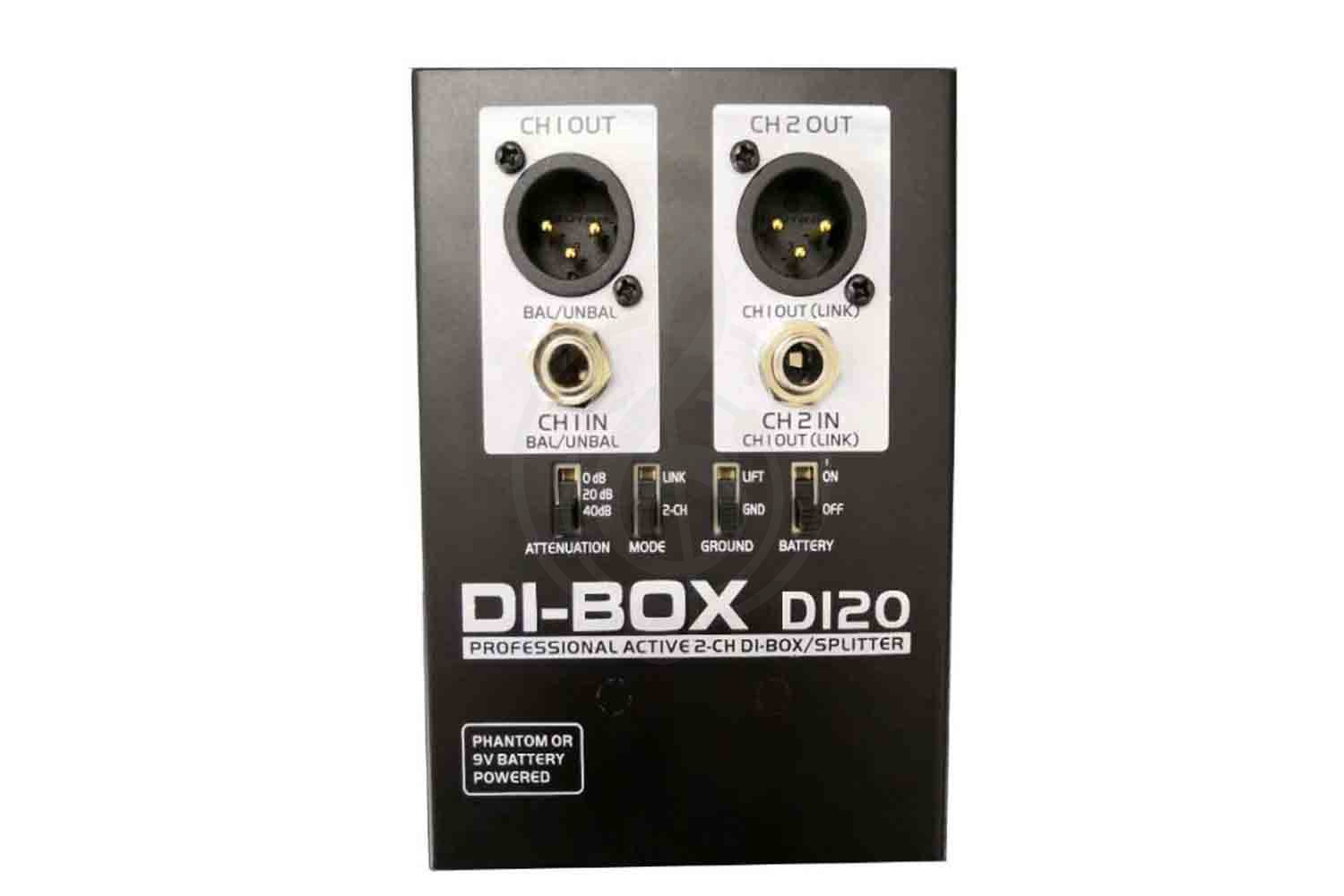 DI-box N-Audio DI20 - Преобразователь сигнала для гитары, ди-бокс, активный - фото 2