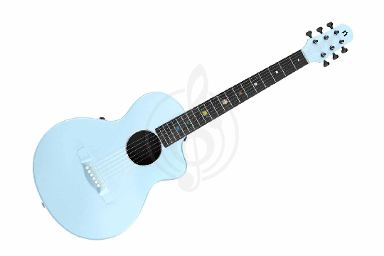 Трансакустическая гитара NATASHA Asteroid NSX Ocean Blue - Гитара электроакустическая - фото 1