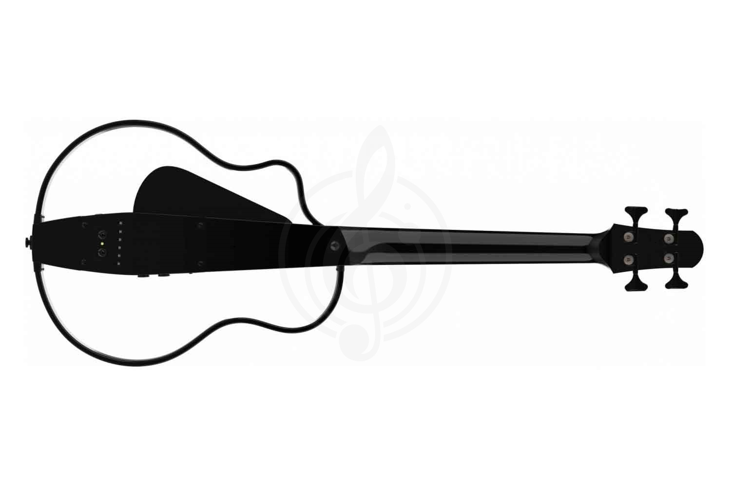 Бас-гитара NATASHA NBSG Bass Black - Бас гитара электроакустическая - фото 3