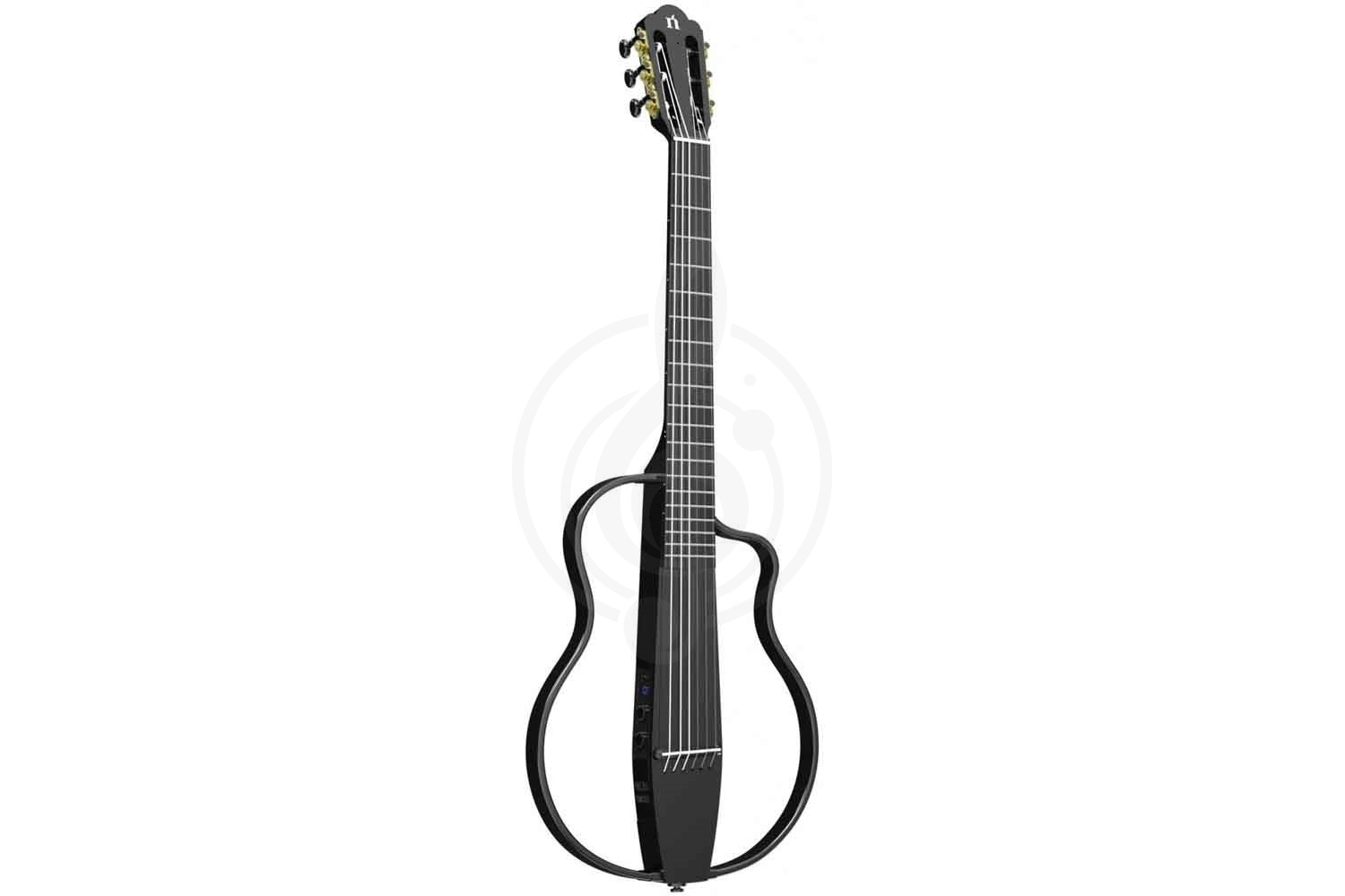 Электроакустическая гитара NATASHA NBSG Nylon Black - Электроакустическая гитара бескорпусная - фото 5