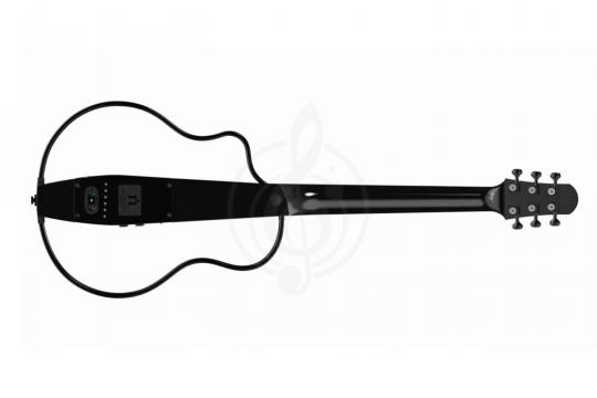 Электроакустическая гитара NATASHA NBSG Steel Black - Электроакустическая  гитара беспроводная бескорпусная - фото 2