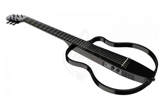 Электроакустическая гитара NATASHA NBSG Steel Black - Электроакустическая  гитара беспроводная бескорпусная - фото 3