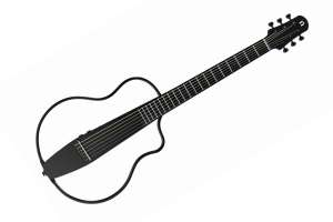 Изображение NATASHA NBSG Steel Black - Электроакустическая  гитара беспроводная бескорпусная