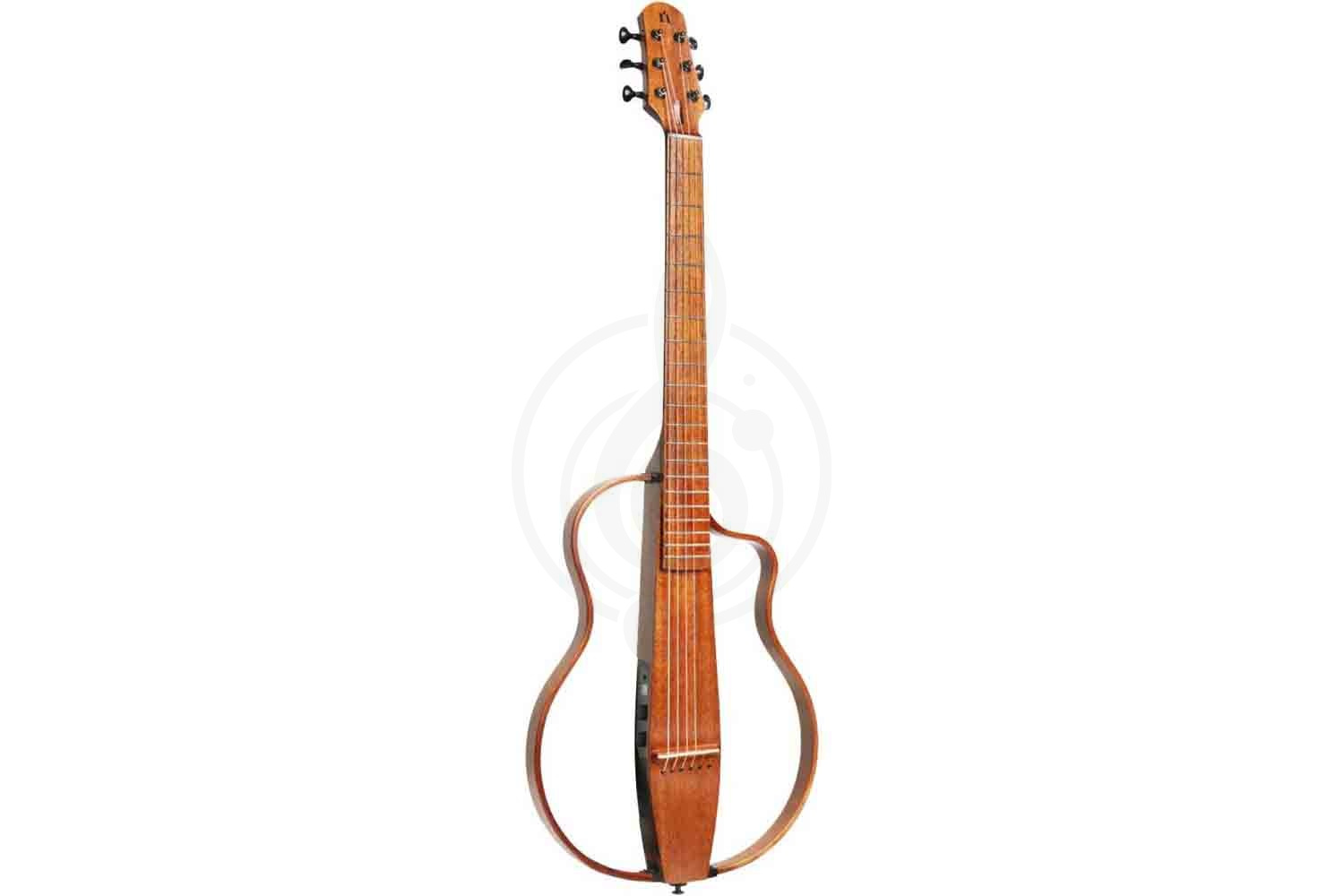 Электроакустическая гитара NATASHA NBSG Steel Mahogany - Электроакустическая Silent гитара - фото 2