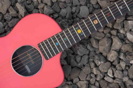 Акустическая гитара NEBULA Asteroid Peach Pink - Акустическая гитара - фото 17