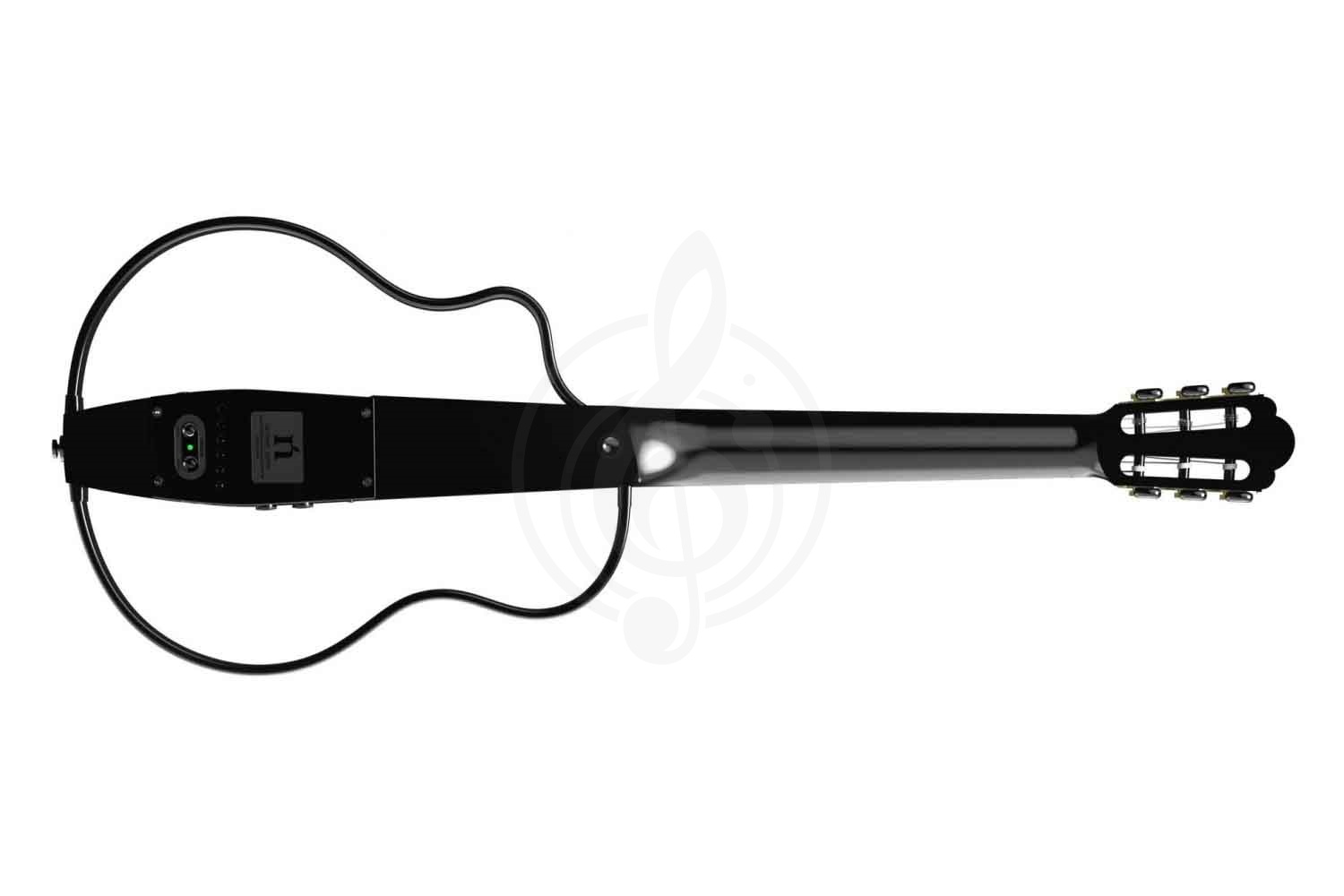 Электроакустическая гитара Nebula NBSG Nylon Black - Электроакустическая гитара бескорпусная - фото 4