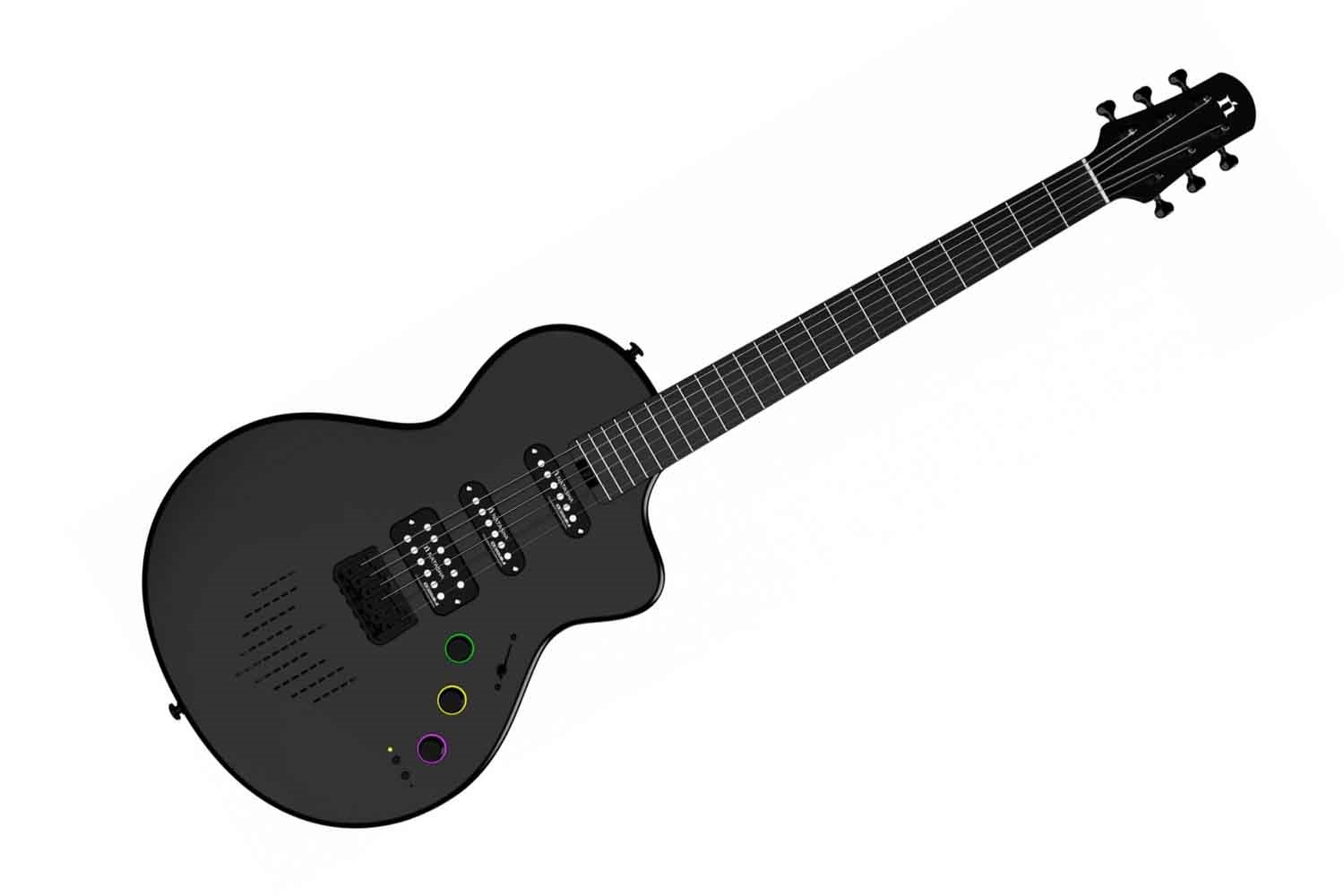 Электрогитара Les Paul Nebula Seeker Cosmic Black - Электрогитара 6 струн - фото 1