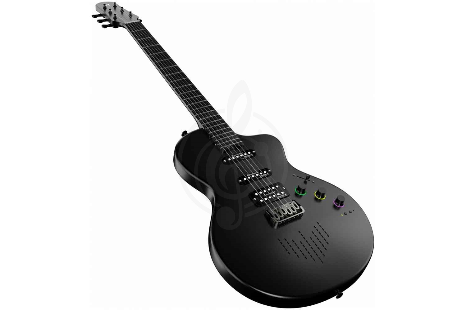 Электрогитара Les Paul Nebula Seeker Cosmic Black - Электрогитара 6 струн - фото 5