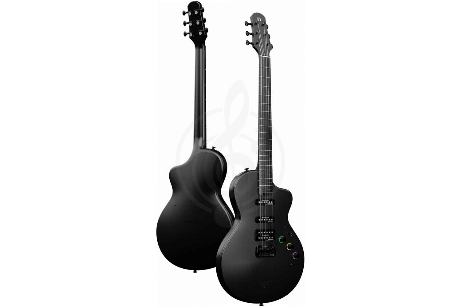 Электрогитара Les Paul Nebula Seeker Cosmic Black - Электрогитара 6 струн - фото 13