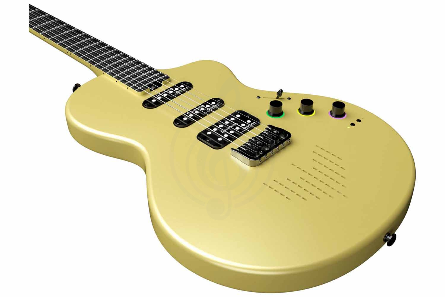 Электрогитара Les Paul Nebula SEEKER Glaze Gold - Электрогитара смарт - фото 3