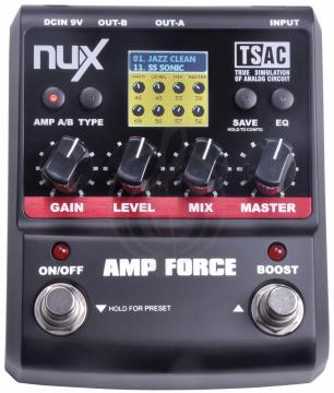 Эмулятор NUX AMP FORCE педаль моделирования - фото 2