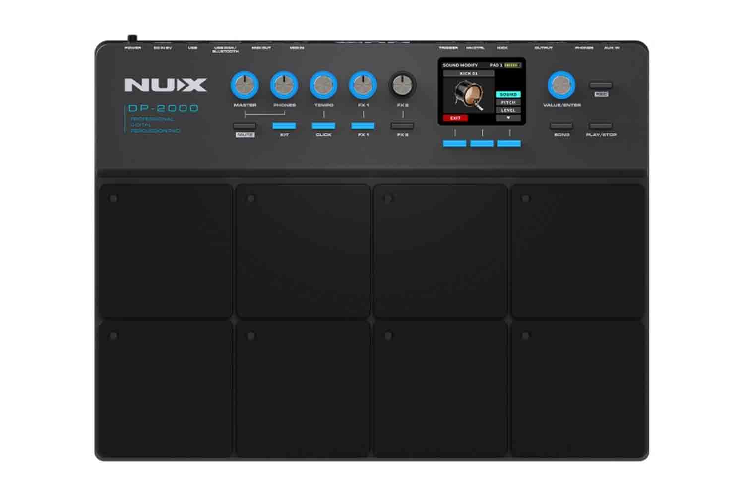 Электронная ударная установка Nux DP-2000 - Цифровой барабан, перкуссионный пэд - фото 1
