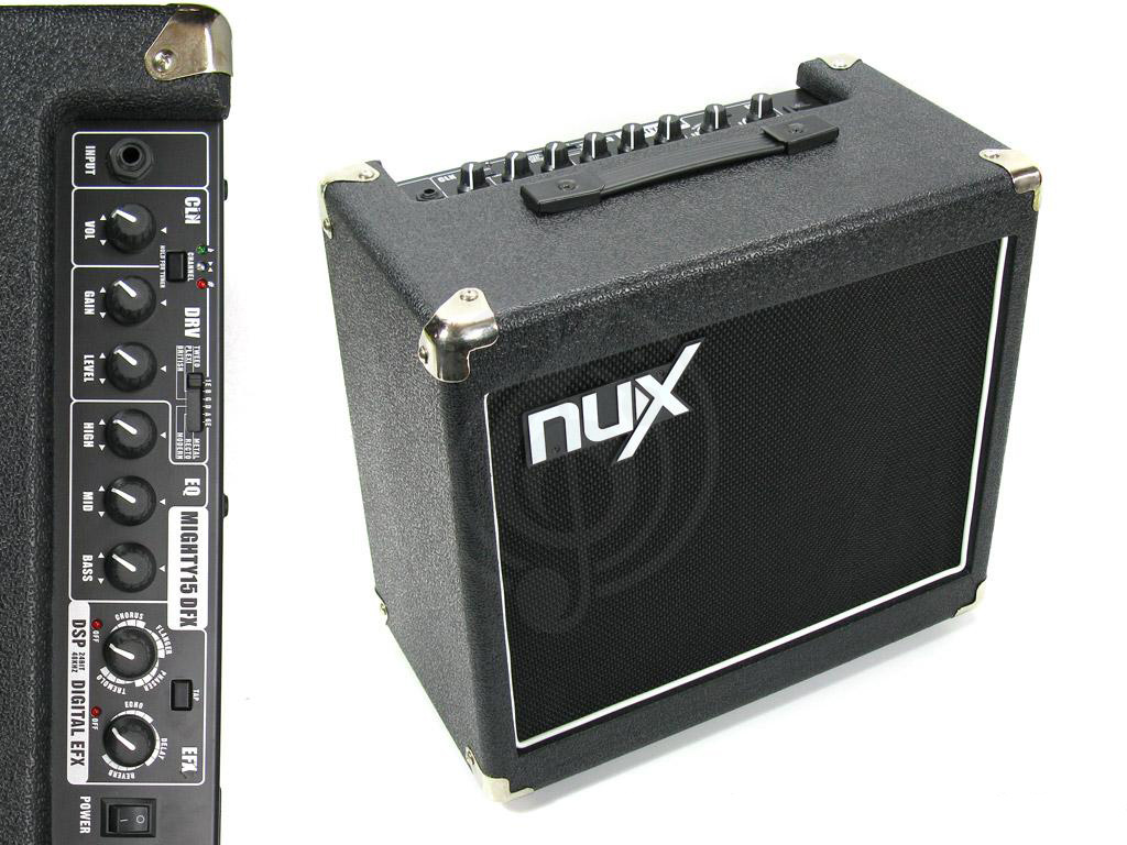 Комбоусилитель для электрогитары NUX Mighty 15 Моделирующий гитарный комбо - фото 2