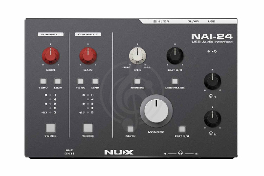  Nux NAI-24 - Звуковая карта USB - фото 1
