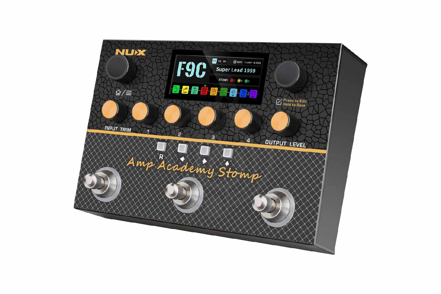Педаль эффектов для электрогитары Nux NMA-3AAP Amp Academy Stomp - Педаль эффектов - фото 4