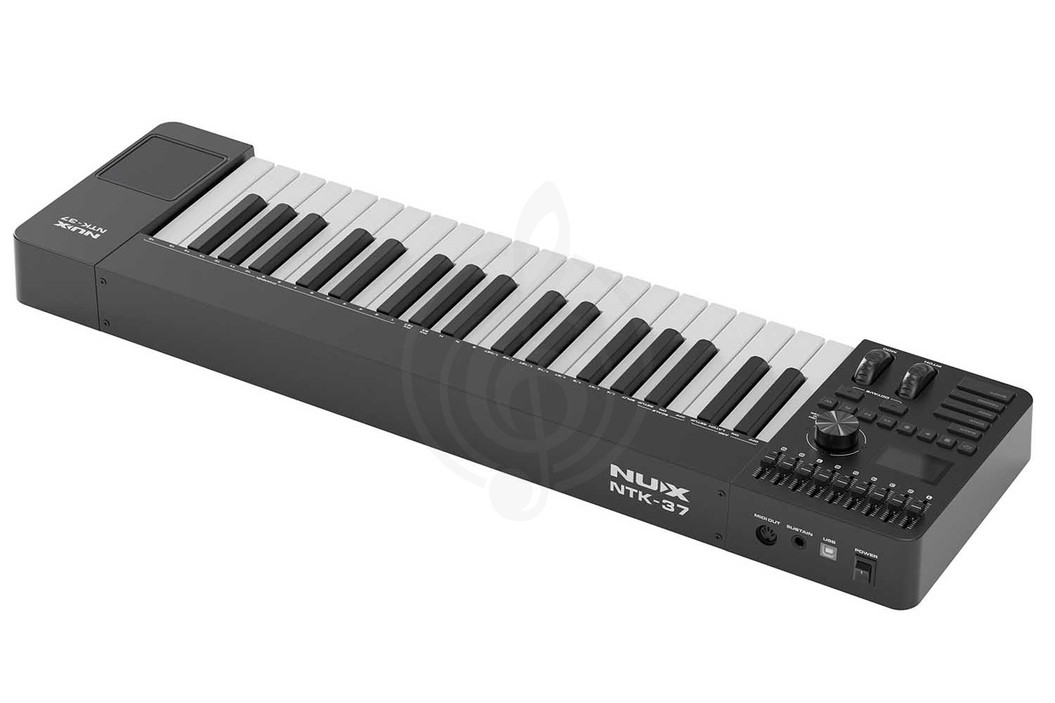 MIDI-клавиатура Nux NTK-37 Track Keyboard - MIDI-клавиатура, 37 клавиш - фото 2