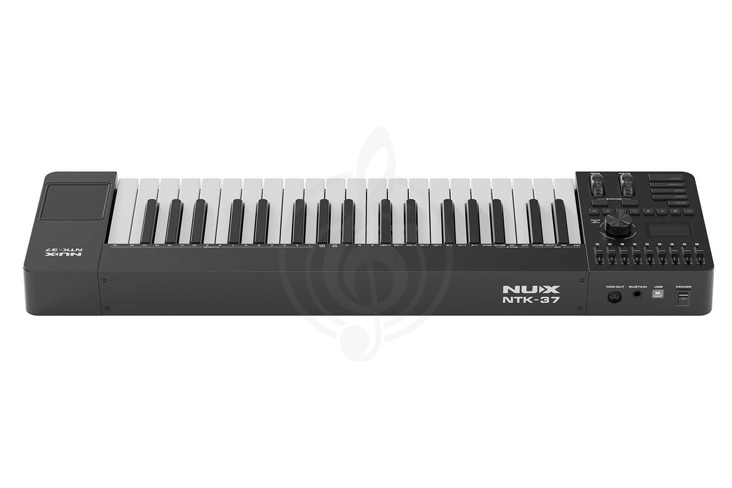 MIDI-клавиатура Nux NTK-37 Track Keyboard - MIDI-клавиатура, 37 клавиш - фото 7