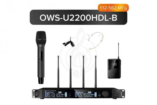 Октава OWS-U2200HD01L01-B - Двухканальная радиосистема - фото 9 Радиосистема с ручным передатчиком Октава OWS-U2200HD01L01-B - Двухканальная радиосистема - фото 9