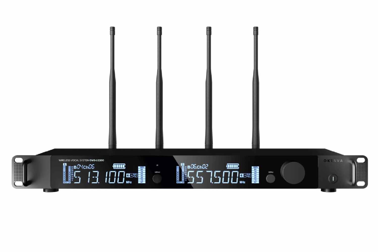 Радиосистема с ручным передатчиком Октава OWS-U2200HD01L03-B-PRO - Двухканальная радиосистема - фото 1