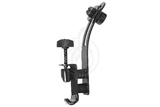 Держатель для микрофона OnStage DM50 - держатель микрофона для ударных, черный - фото 1