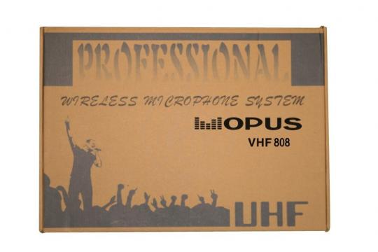 OPUS UHF 808HH радиосистема ручная с 8 микрофономи, частота 500-900 MHz, алюминевый кейс - фото 2 Радиосистема с ручным передатчиком OPUS UHF 808HH радиосистема ручная с 8 микрофономи, частота 500-900 MHz, алюминевый кейс - фото 2