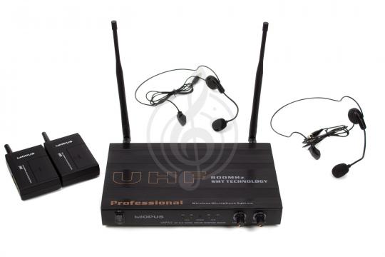 Радиосистема с головным микрофоном OPUS UHF-922HS 2022 - Радиосистема многоканальная 2 головных микрофона - фото 4