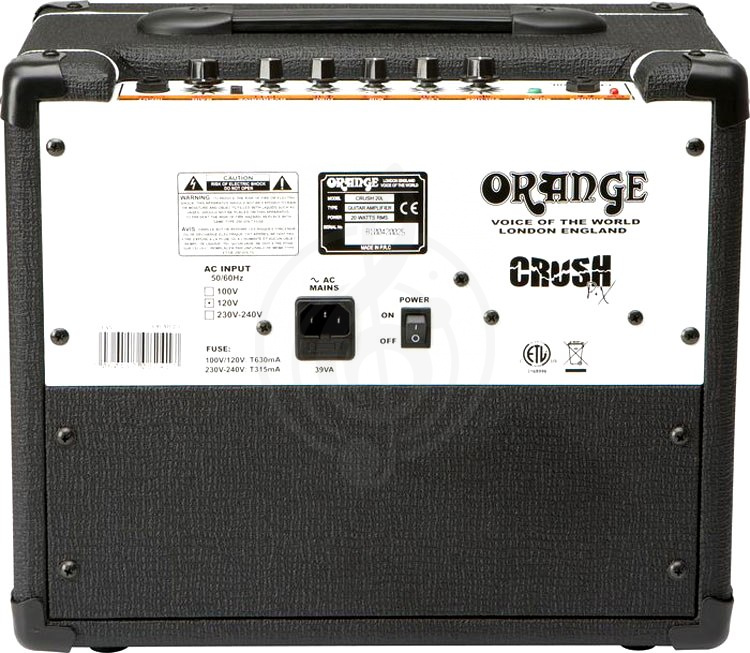 Комбоусилитель для электрогитары Orange CR-20L-BLK Комбо гитарный, 8", 20Вт - фото 3