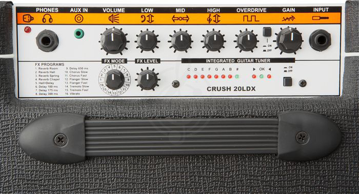 Комбоусилитель для электрогитары Orange CR-20LDX-BLK Комбо гитарный, 8", 20Вт - фото 6