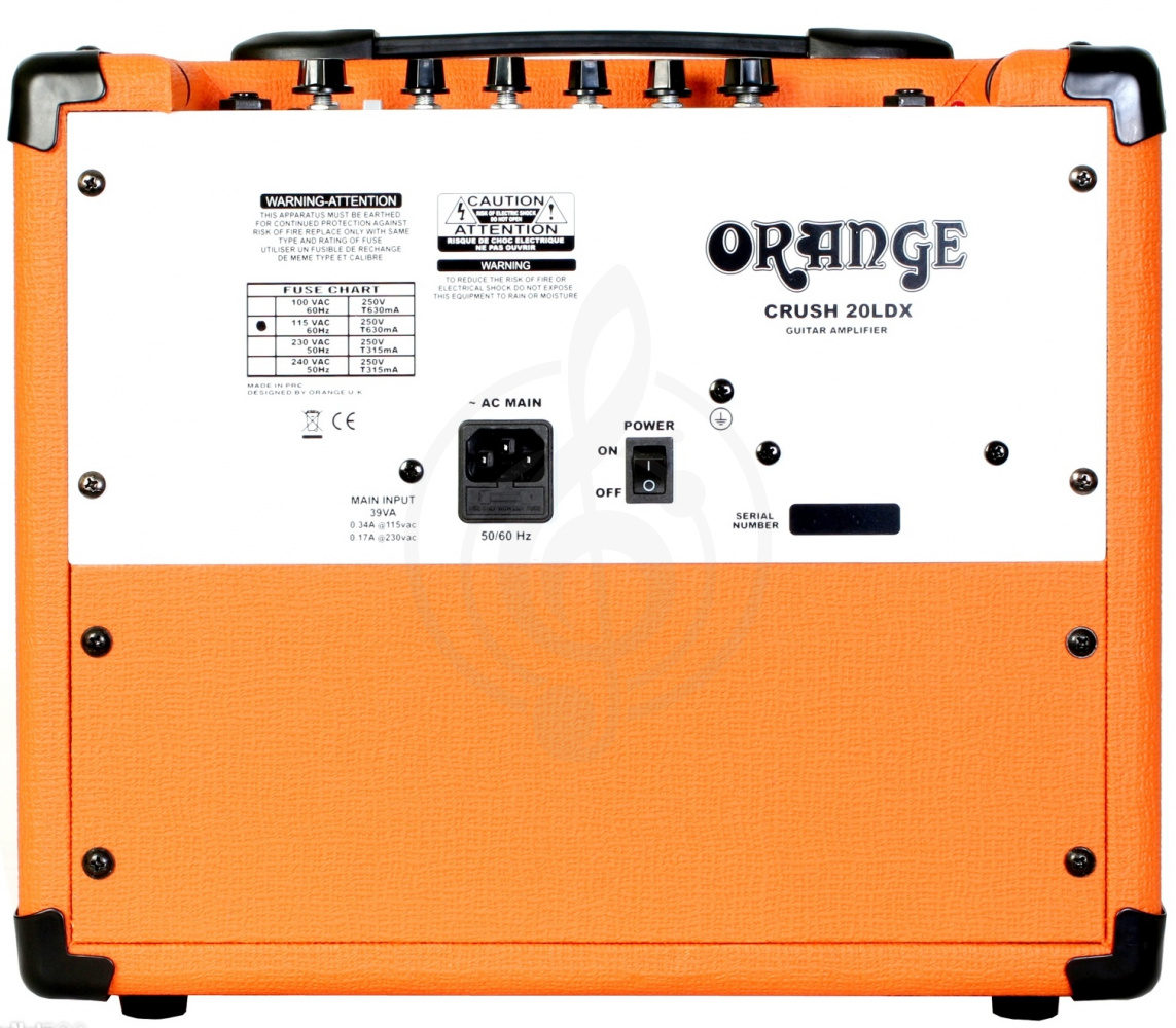 Комбоусилитель для электрогитары Orange CR-20LDX Комбо гитарный, 8", 20Вт - фото 5