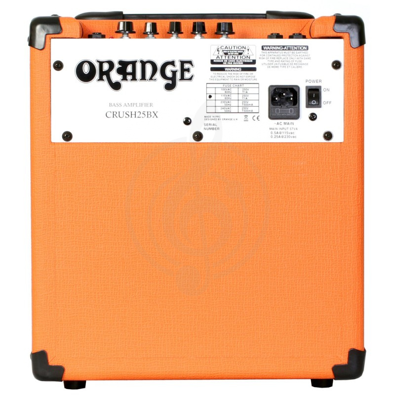 Комбоусилитель для бас-гитары Orange CR-25BX Комбо для бас-гитары, 8", 25Вт - фото 3