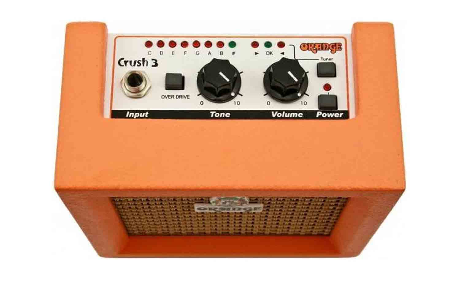Комбоусилитель для электрогитары ORANGE CR3 MICRO CRUSH - Миниатюрный гитарный комбик, 3 Вт - фото 1