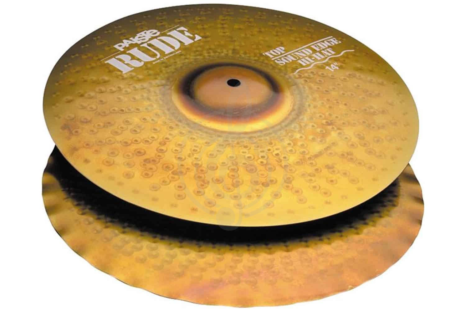 Тарелка Hi-Hat Paiste 0001123114 RUDE Classic Sound Edge Hi-Hat - Две тарелки 14" - фото 1