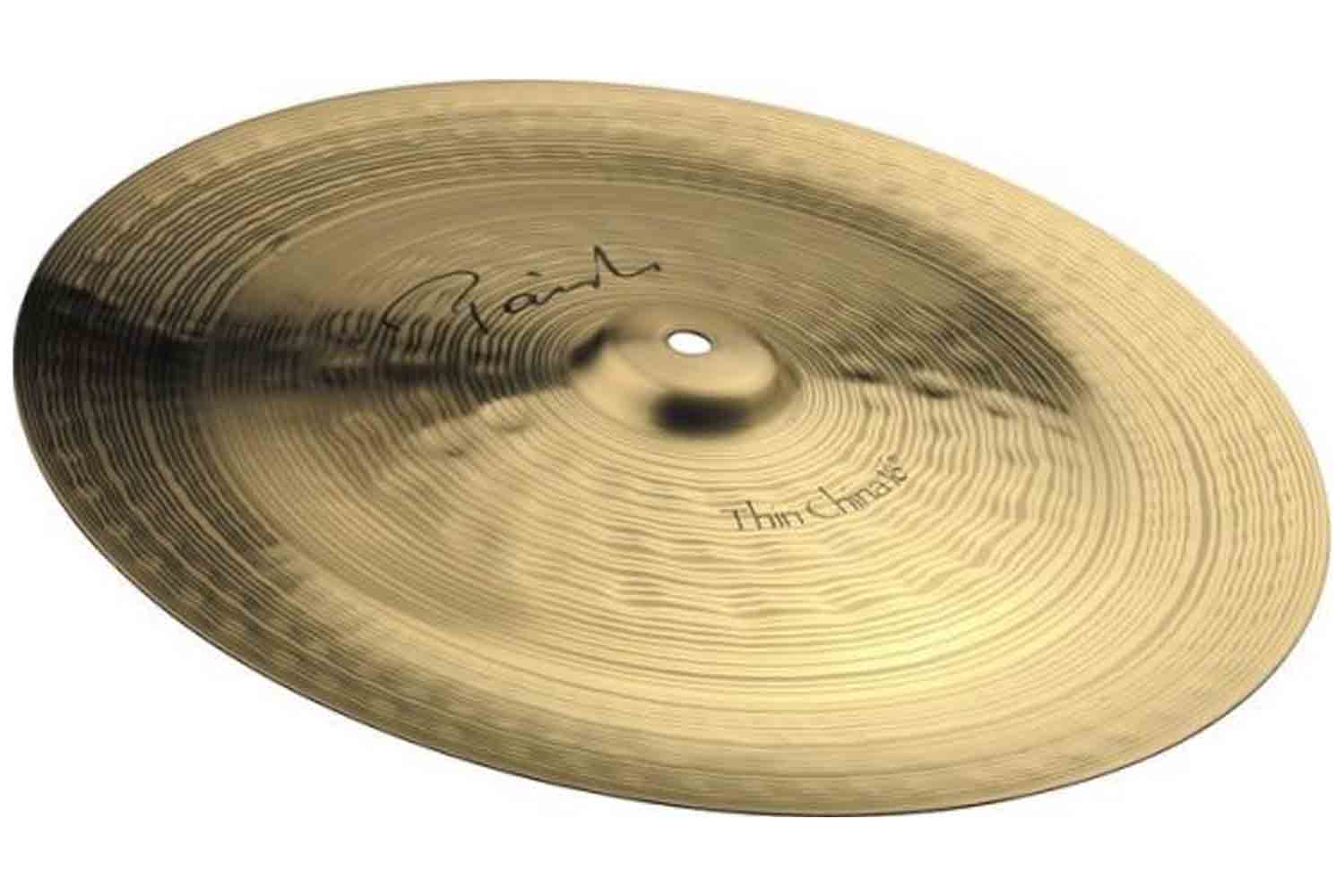 Тарелка China Paiste 0004002618 Signature Thin China - Тарелка 18" - фото 1