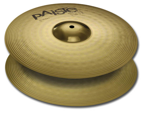 Комплект тарелок Paiste 101 Brass Hi-Hat тарелка (пара) 14" - фото 1