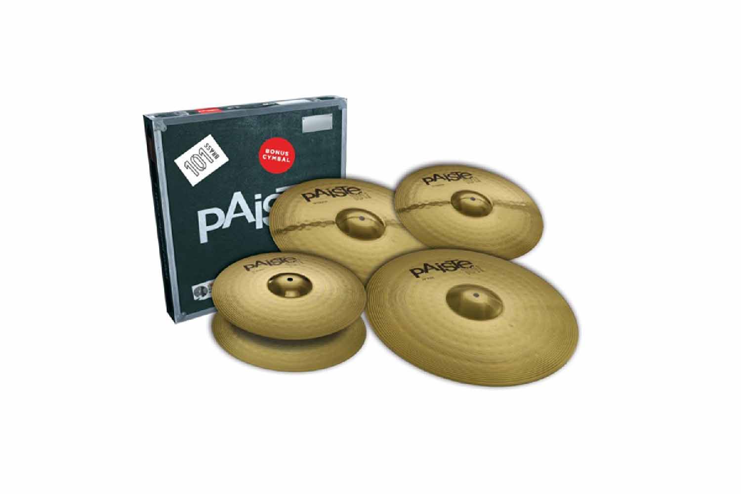 Комплект тарелок Paiste 101 Brass Universal Set - Комплект тарелок - фото 1