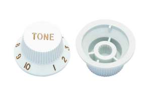 Изображение Paxphil KPT15WH - Ручка потенциометра Tone, белая