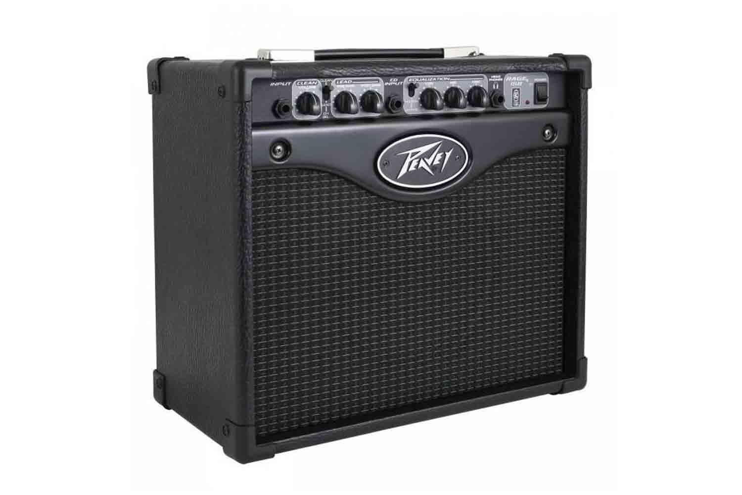 Комбоусилитель для электрогитары PEAVEY Rage 158 - Транзисторный гитарный комбоусилитель, 2 канала, 15 Вт - фото 1