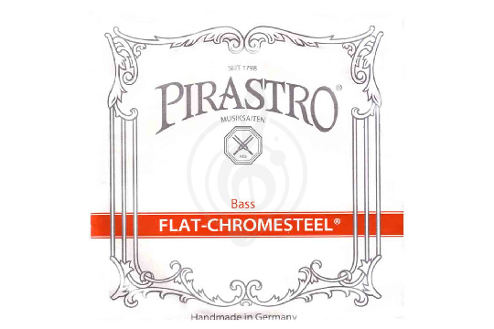 Pirastro 342000 Flat-Chromesteel SOLO - Комплект струн для контрабаса размером 3/4 - фото 1 Струны для контрабаса Pirastro 342000 Flat-Chromesteel SOLO - Комплект струн для контрабаса размером 3/4 - фото 1