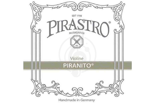 Pirastro 615500 Piranito 4/4 Violin - Комплект струн для скрипки 4/4 - фото 1 Струны для скрипки Pirastro 615500 Piranito 4/4 Violin - Комплект струн для скрипки 4/4 - фото 1