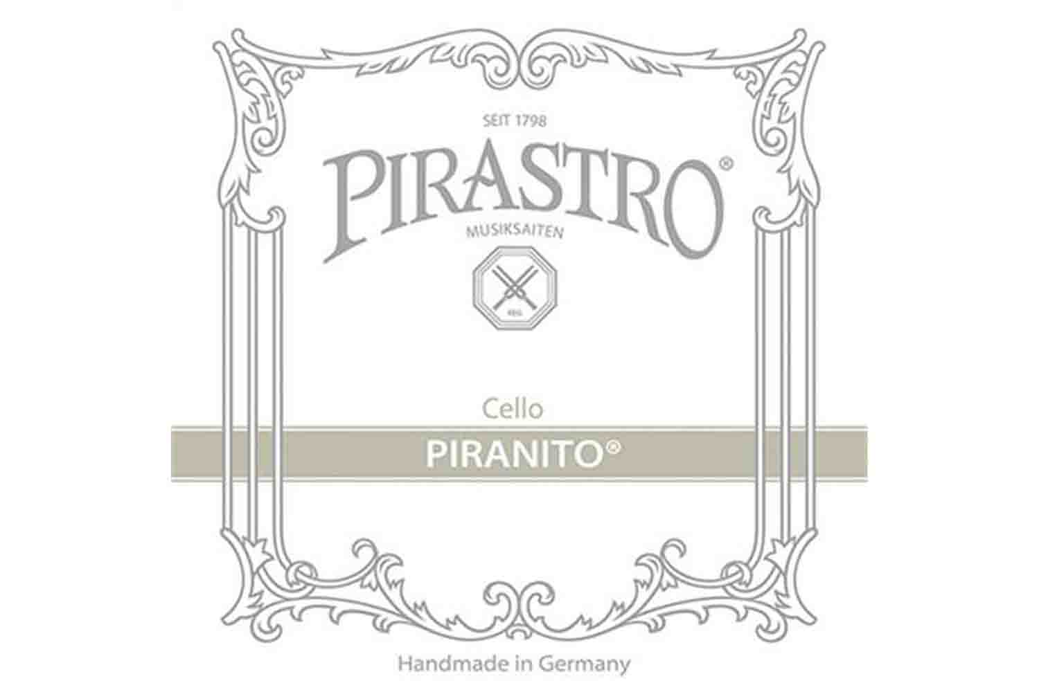  Pirastro Piranito 635040 - Комплект струн для виолончели 3/4 — 1/2, сталь - фото 1
