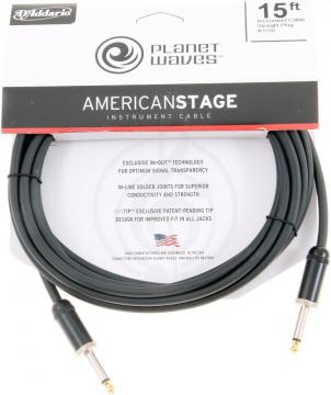 Planet Waves PW-AMSG-15 American Stage 4.57м - фото 2 Гитарный кабель Planet Waves PW-AMSG-15 American Stage 4.57м - фото 2