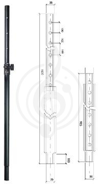 Изображение Platinum SSP2 - Телескопическая штанга