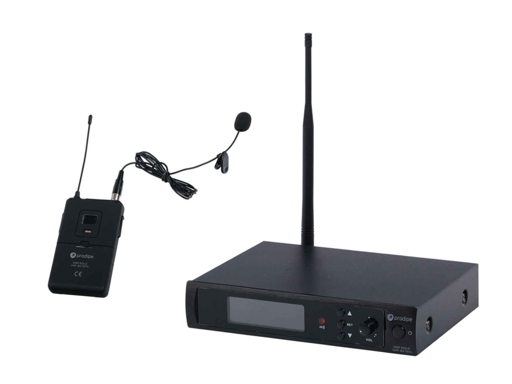 Радиосистема с петличным микрофоном Prodipe DSP-SOLO-UHF-B210/F5 - Беспроводная микрофонная система, петличный микрофон - фото 1