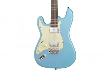 Электрогитара Stratocaster Prodipe JMFST2HLHRABL - Электрогитара ST2HRA, леворукая, голубая - фото 5